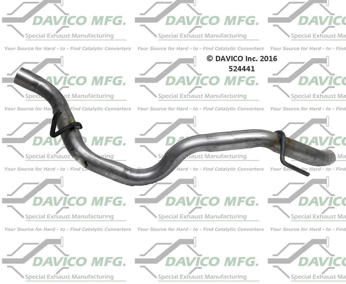 Davico Mfg Exact-Fit Exhaust Pipe 524441