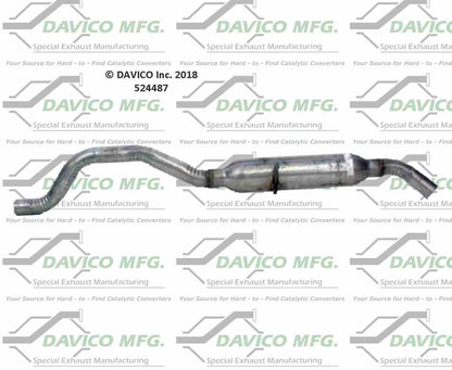 Davico Mfg Exact-Fit Exhaust Pipe 524487
