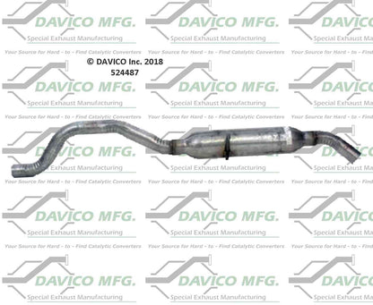 Davico Mfg Exact-Fit Exhaust Pipe 524487