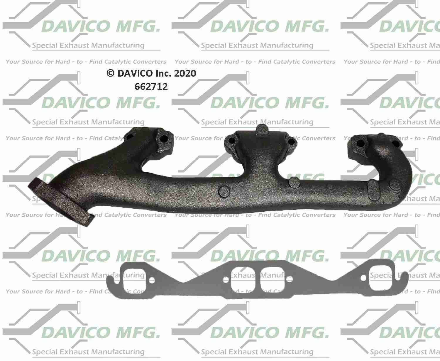 Davico Mfg Davico exhaust manifold 662712