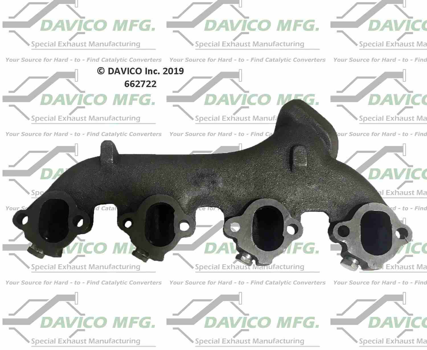 Davico Mfg Davico exhaust manifold 662722