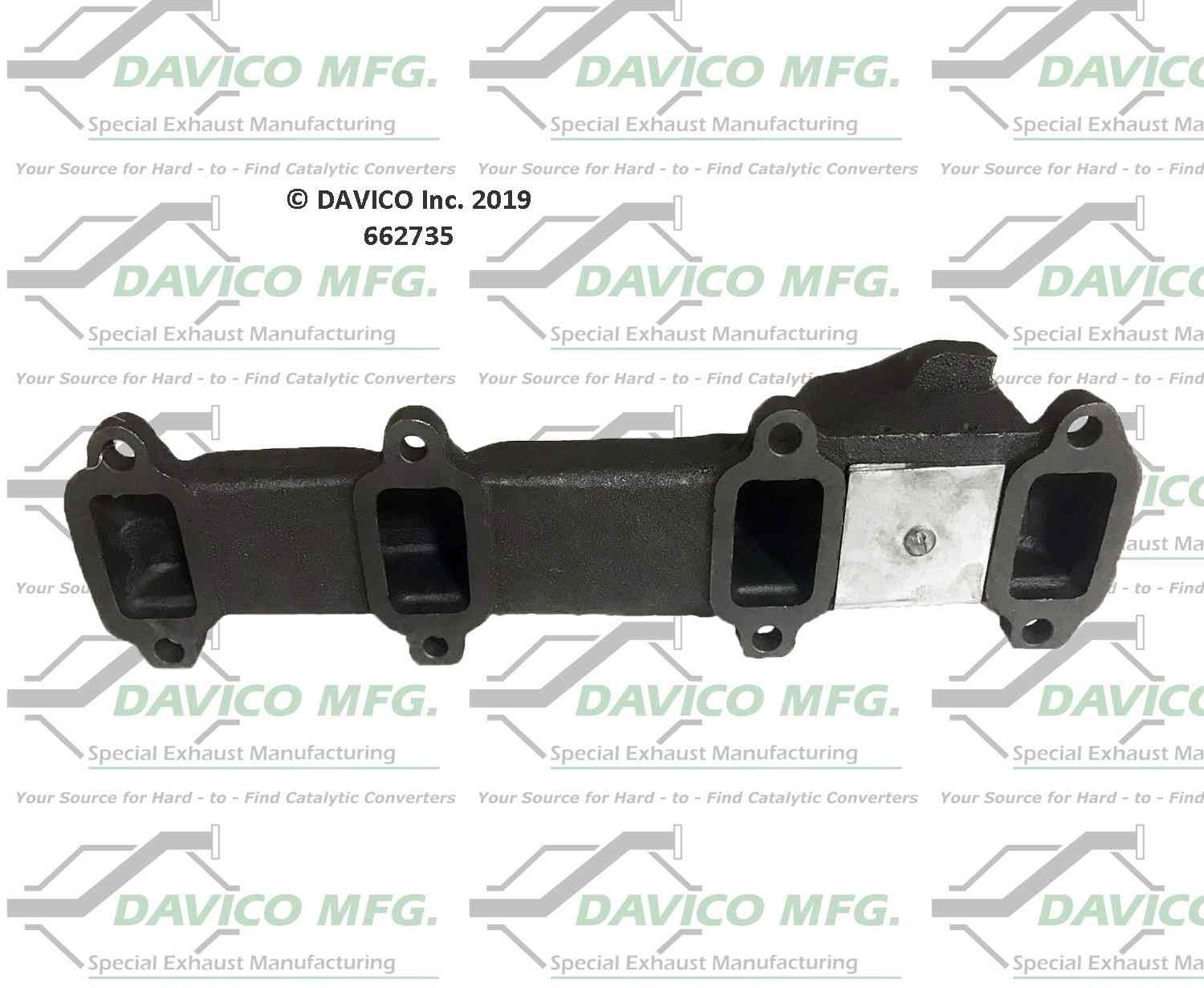 Davico Mfg Davico exhaust manifold 662735