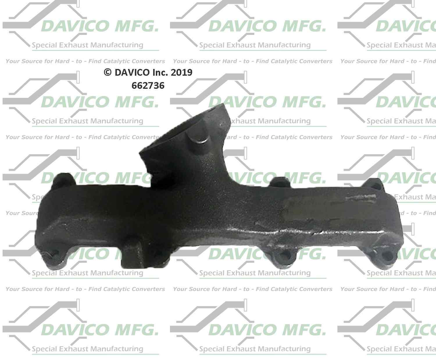 Davico Mfg Davico exhaust manifold 662736