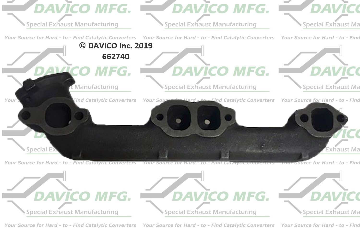 Davico Mfg Davico exhaust manifold 662740