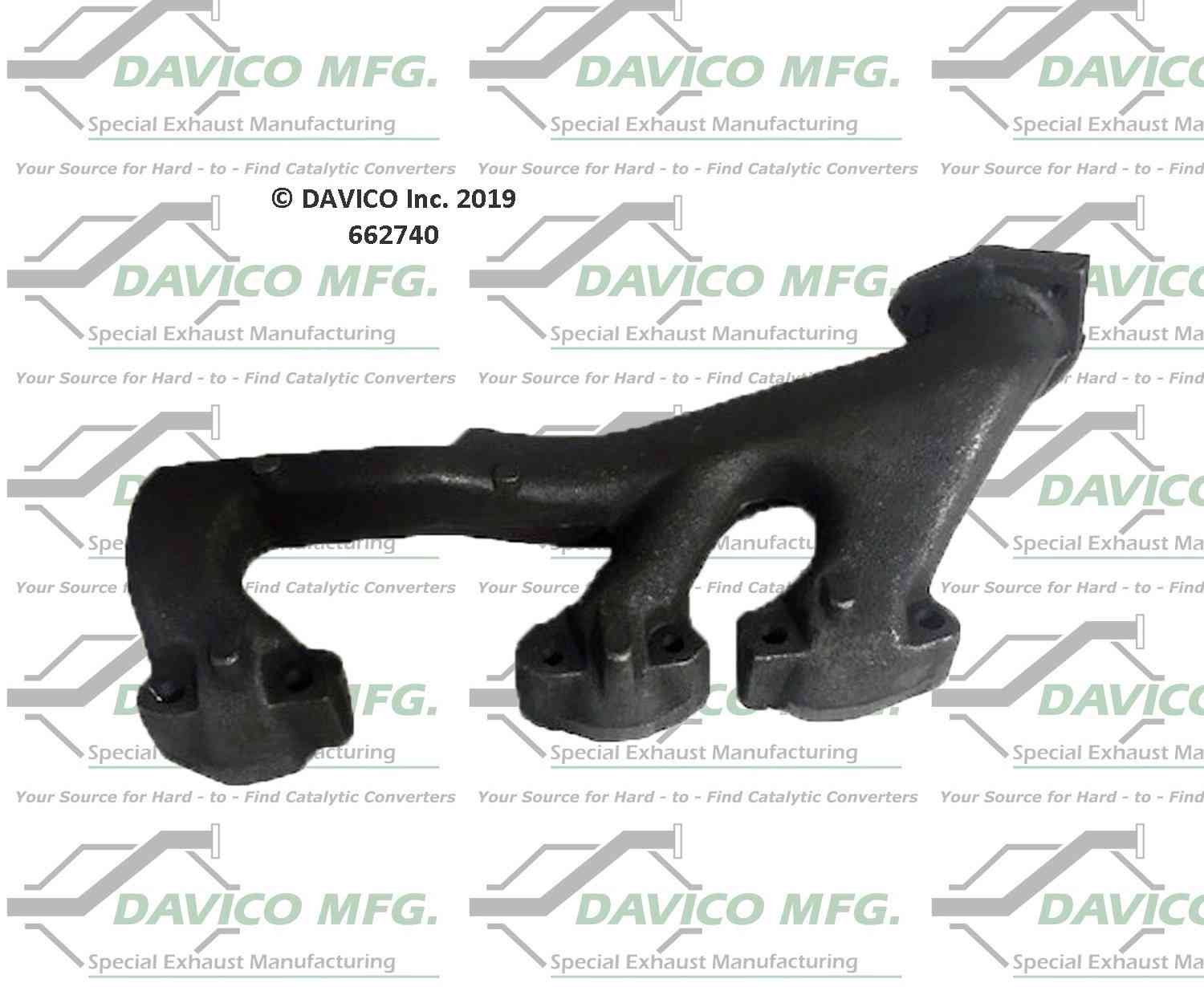 Davico Mfg Davico exhaust manifold 662740