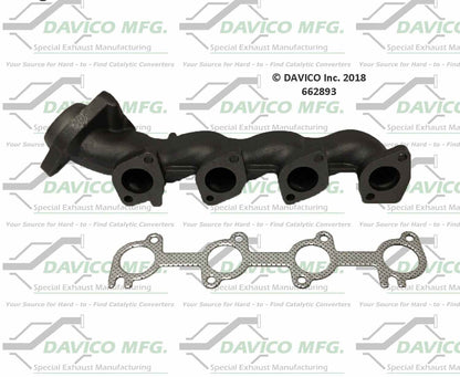 Davico Mfg Davico exhaust manifold 662893