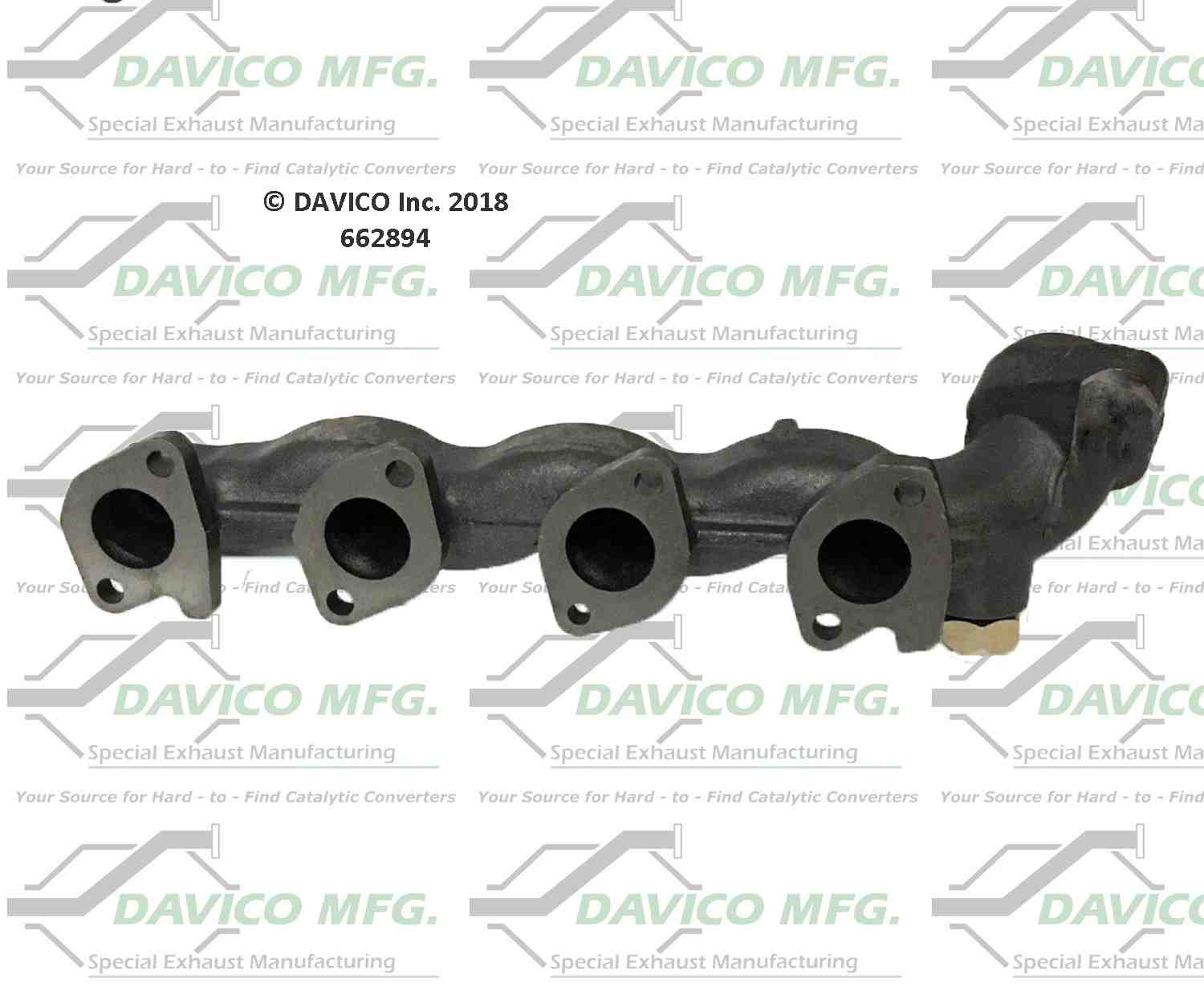 Davico Mfg Davico exhaust manifold 662894