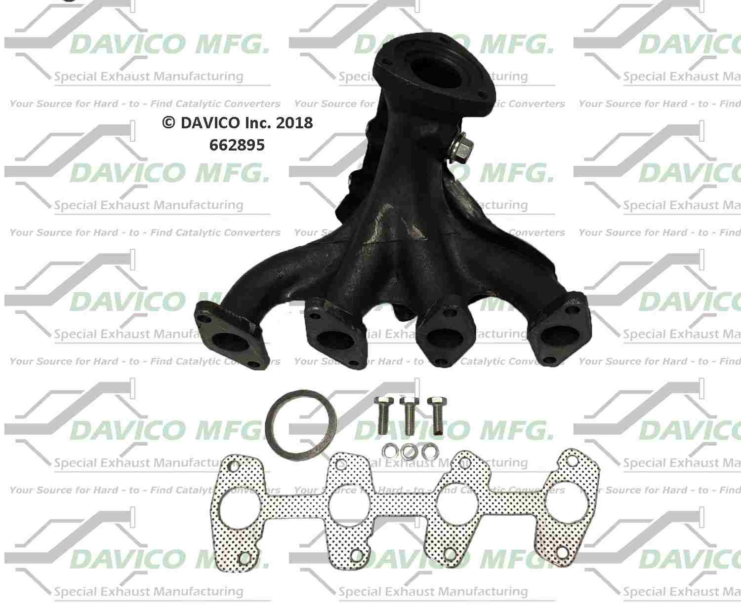Davico Mfg Davico exhaust manifold 662895