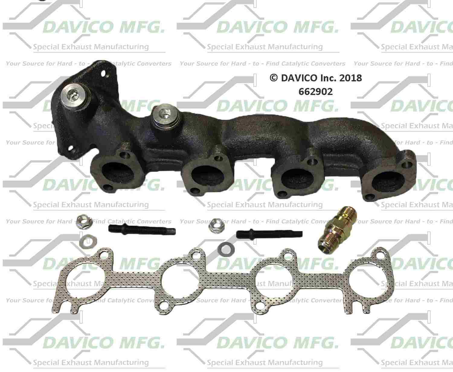 Davico Mfg Davico exhaust manifold 662902