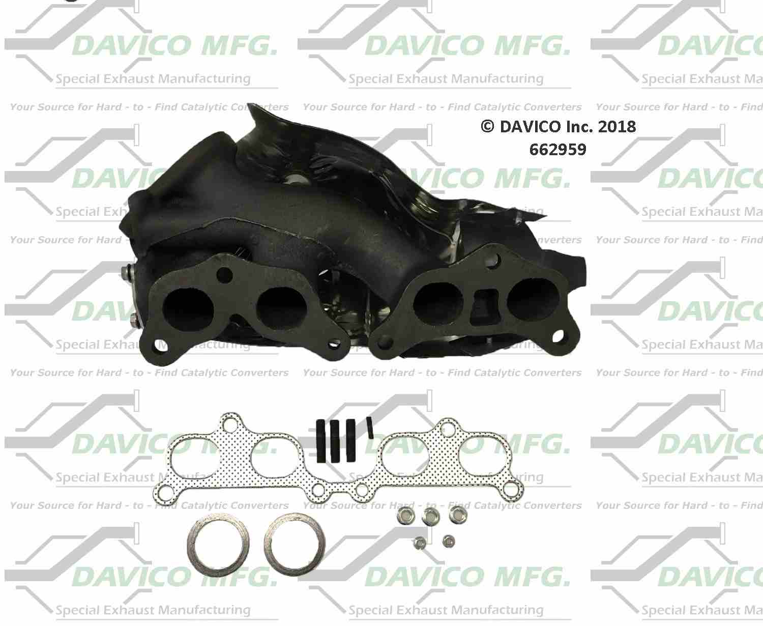 Davico Mfg Davico exhaust manifold 662959