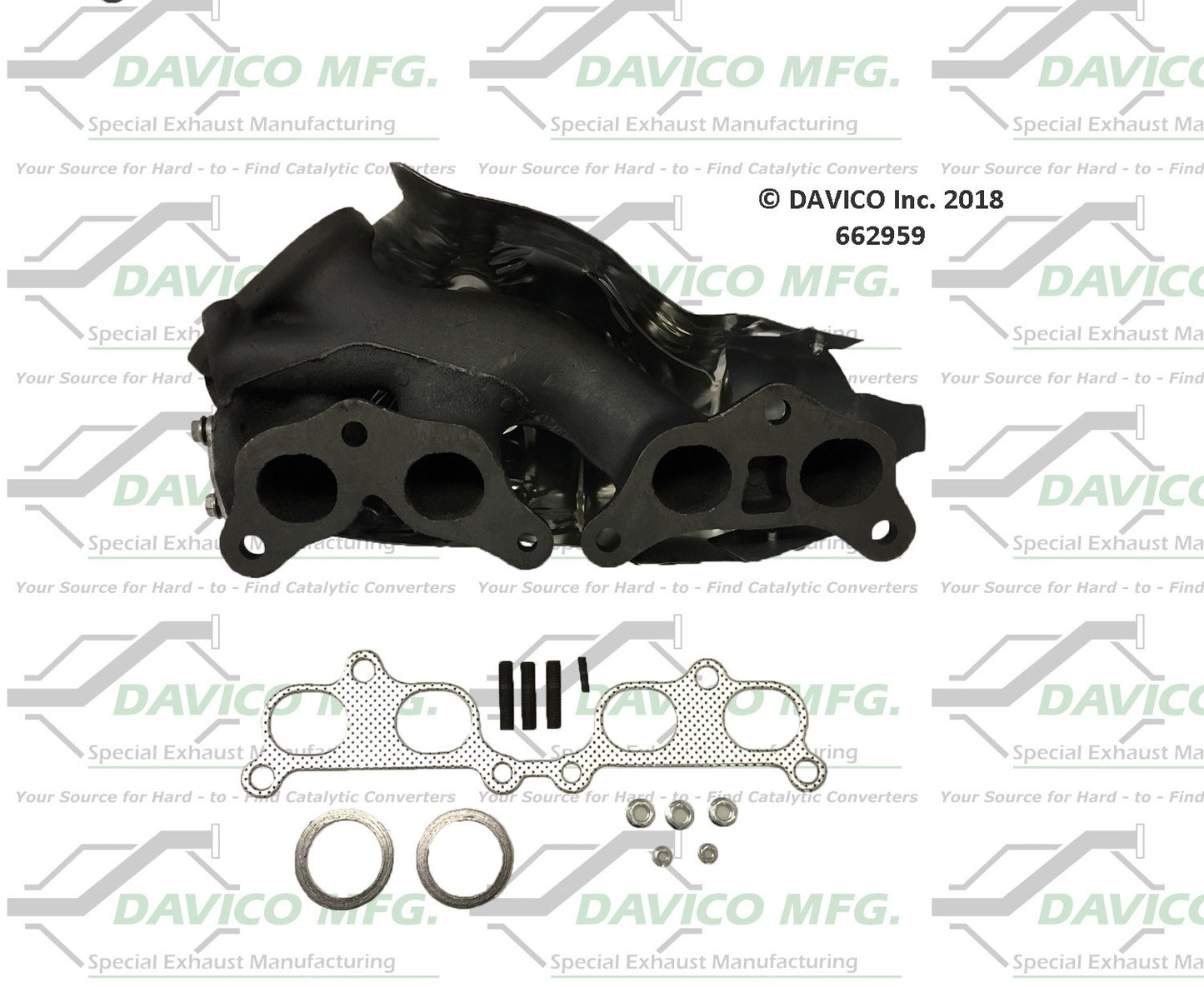 Davico Mfg Davico exhaust manifold 662959