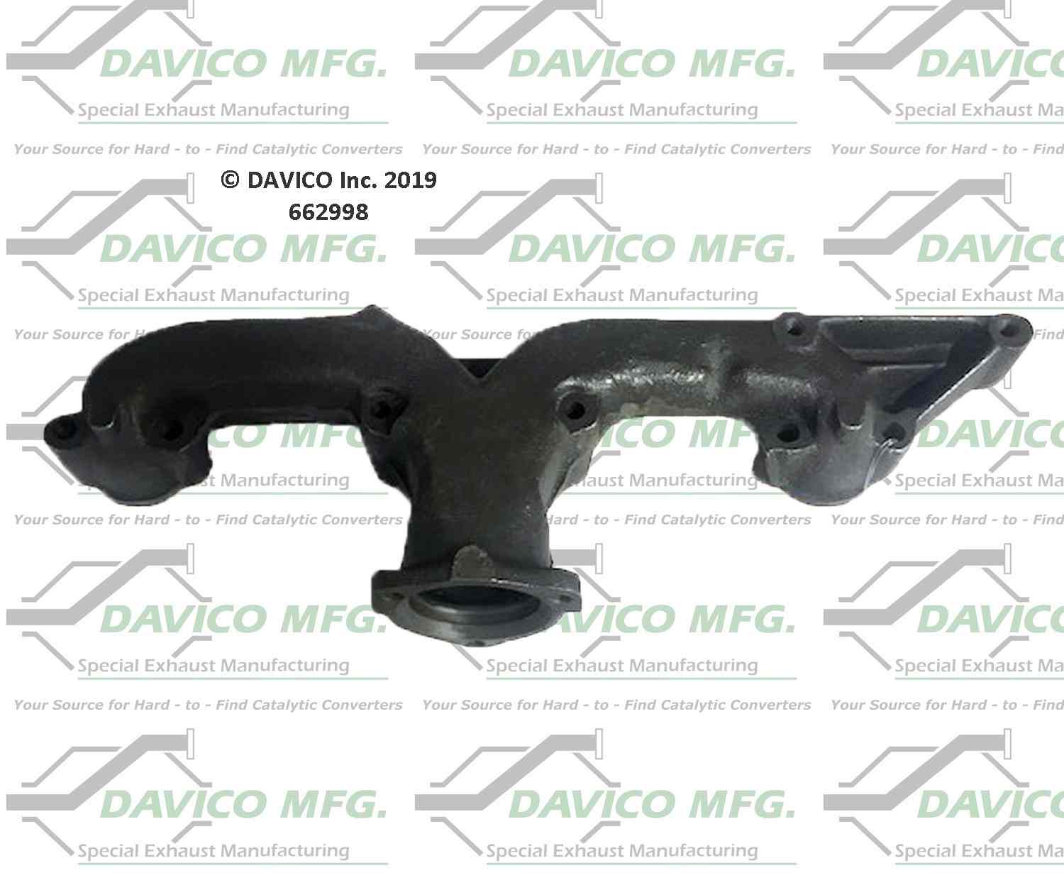 Davico Mfg Davico exhaust manifold 662998