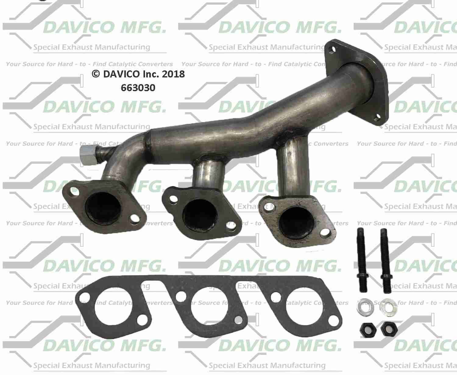 Davico Mfg Davico exhaust manifold 663030