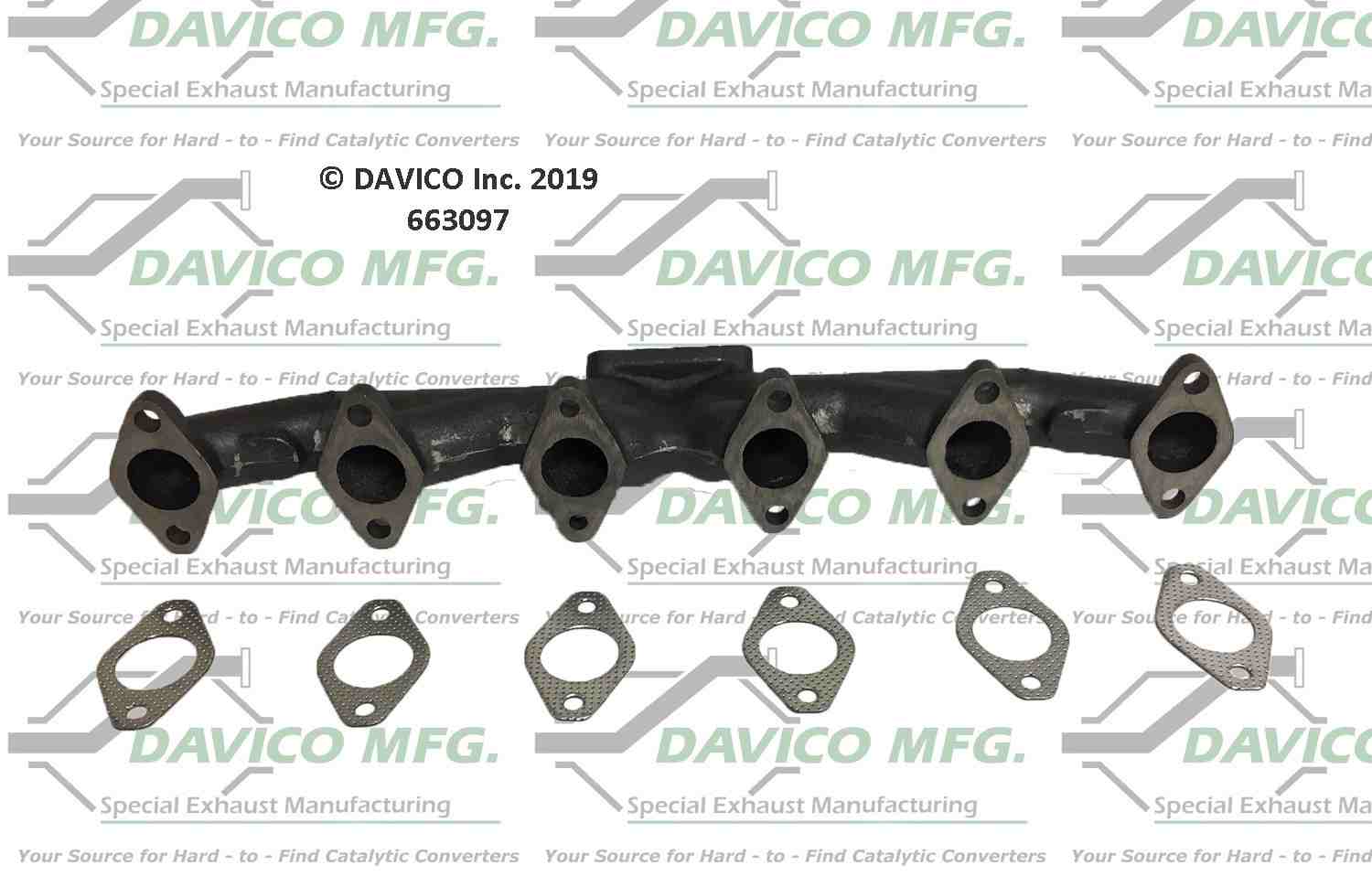 Davico Mfg Davico exhaust manifold 663097