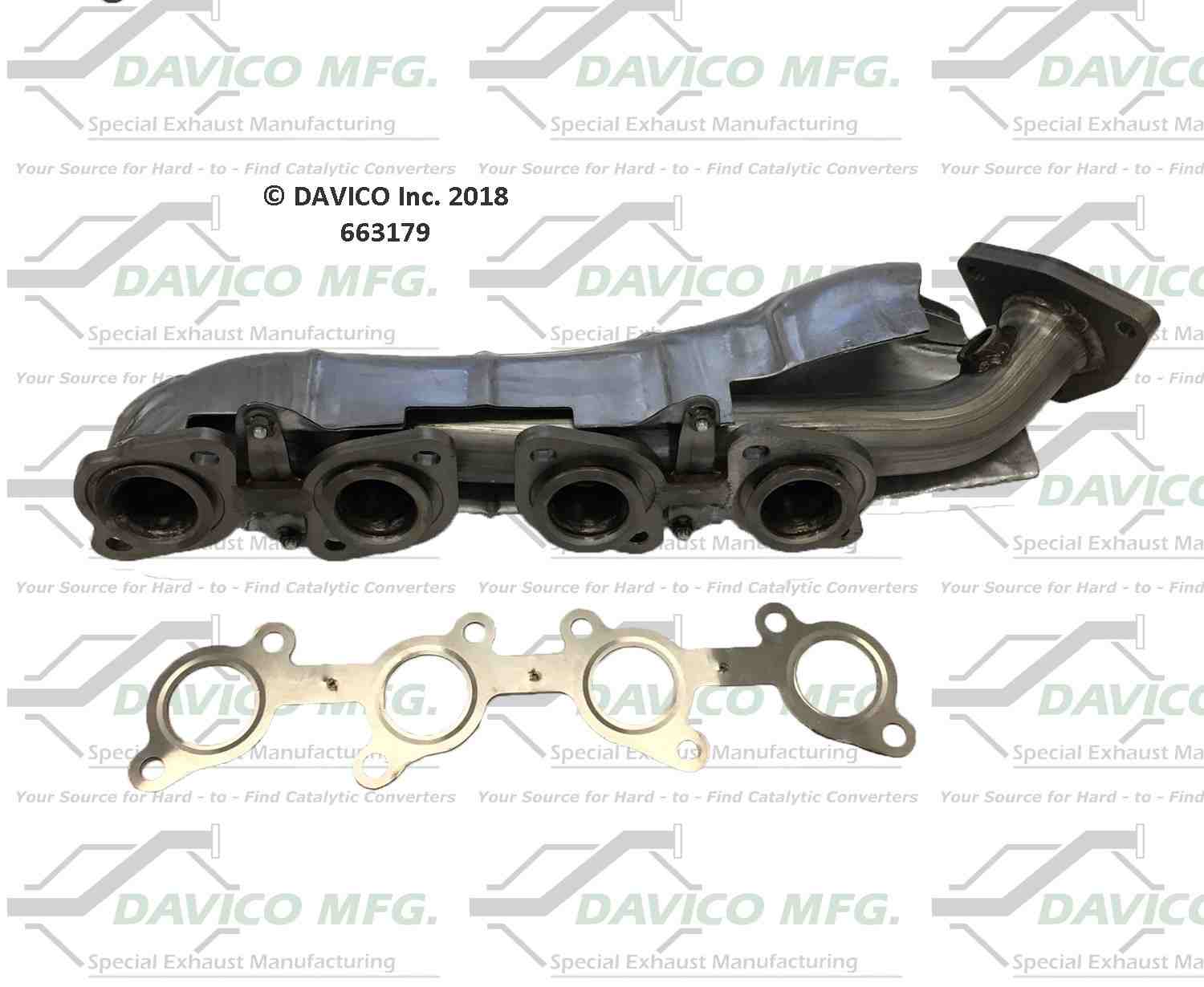 Davico Mfg Davico exhaust manifold 663179