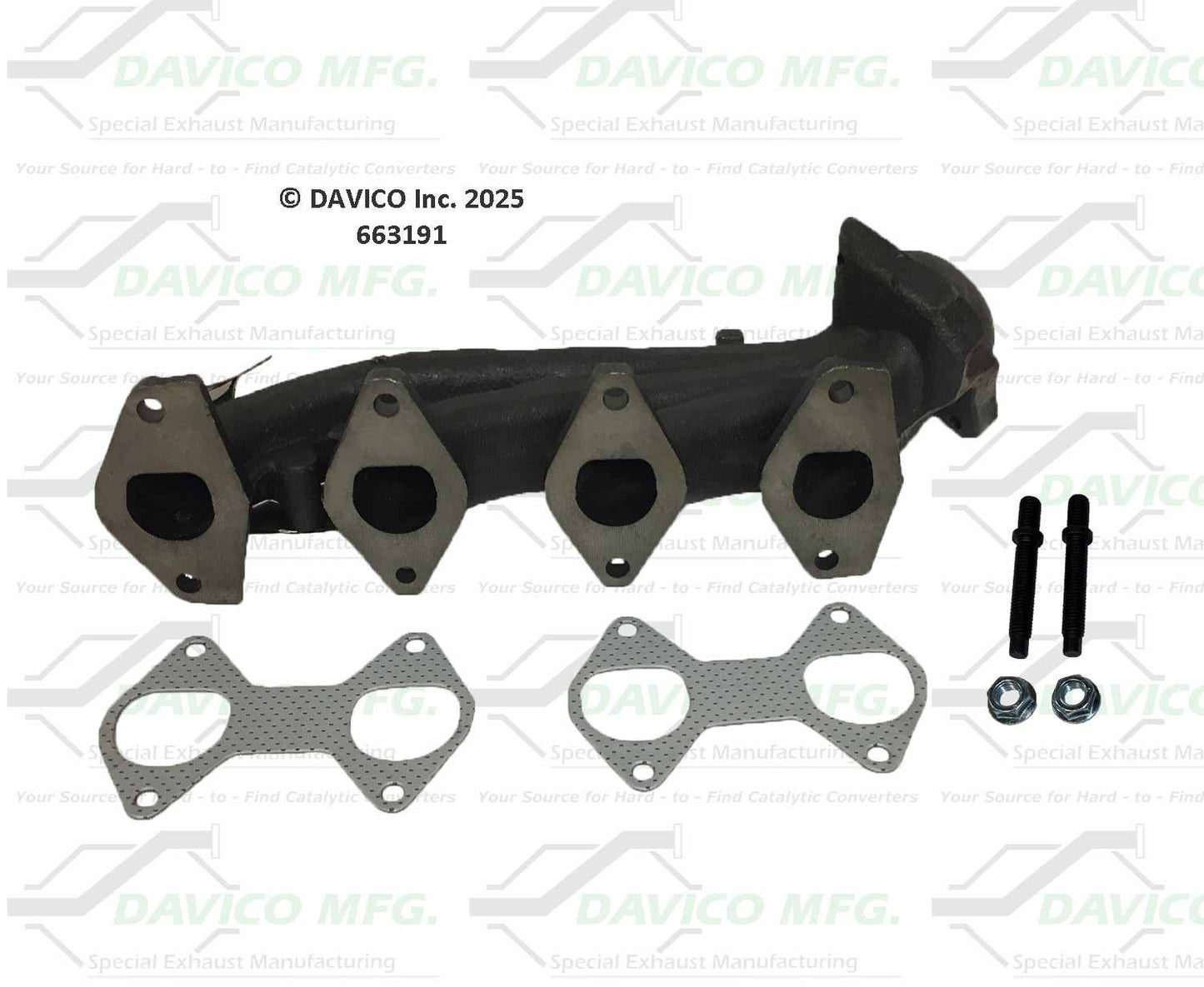 Davico Mfg Davico exhaust manifold 663191