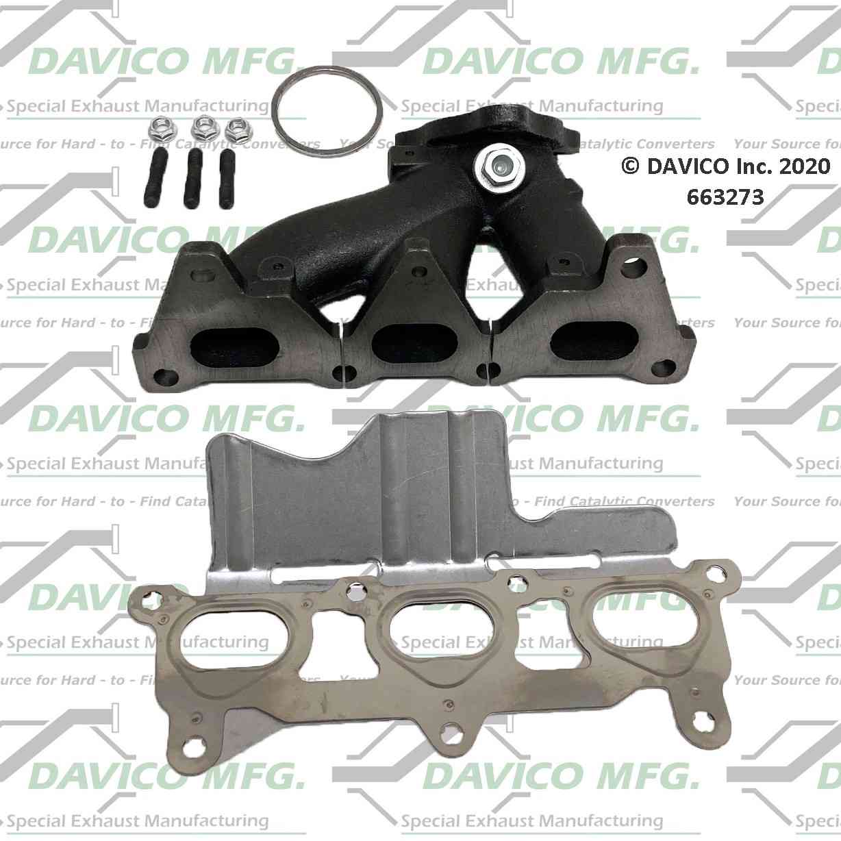 Davico Mfg Davico exhaust manifold 663273