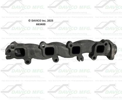 Davico Mfg Davico exhaust manifold 663400