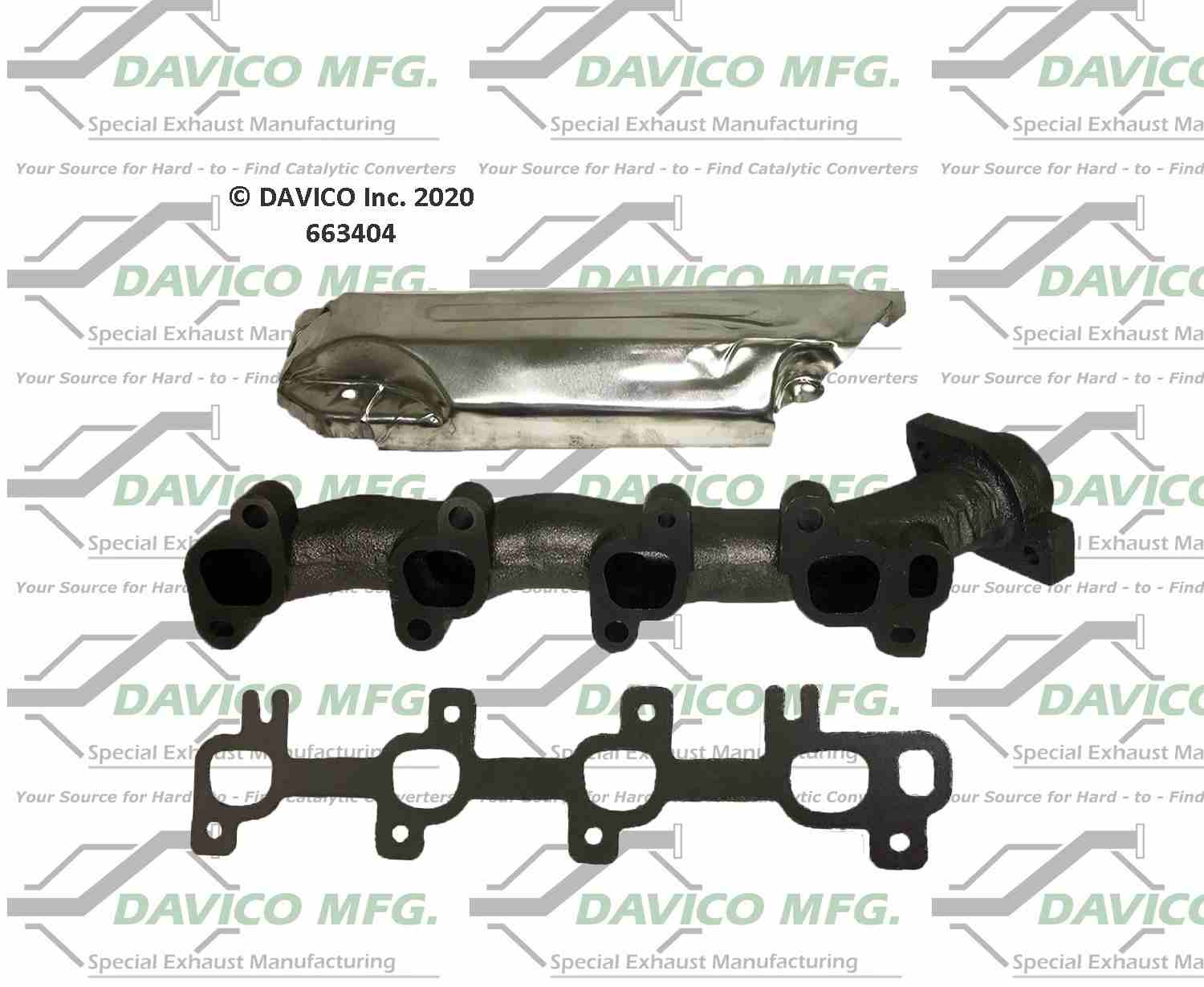 Davico Mfg Davico exhaust manifold 663404