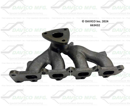 Davico Mfg Davico exhaust manifold 663432