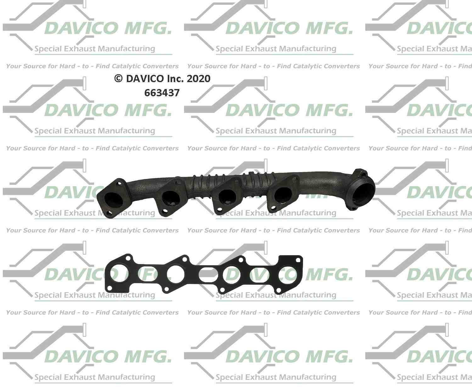 Davico Mfg Exhaust Manifold 663437
