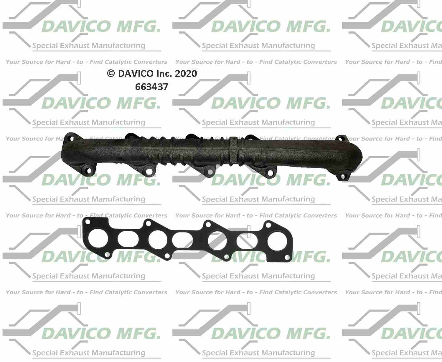 Davico Mfg Exhaust Manifold 663437