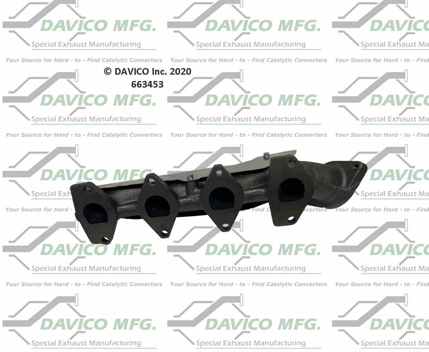 Davico Mfg Davico exhaust manifold 663453
