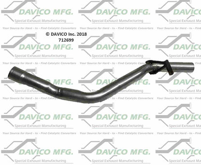 Davico Mfg Direct fit Muffler 712699