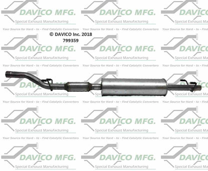 Davico Mfg Exact-Fit Catalytic Converter & Muffler 799359