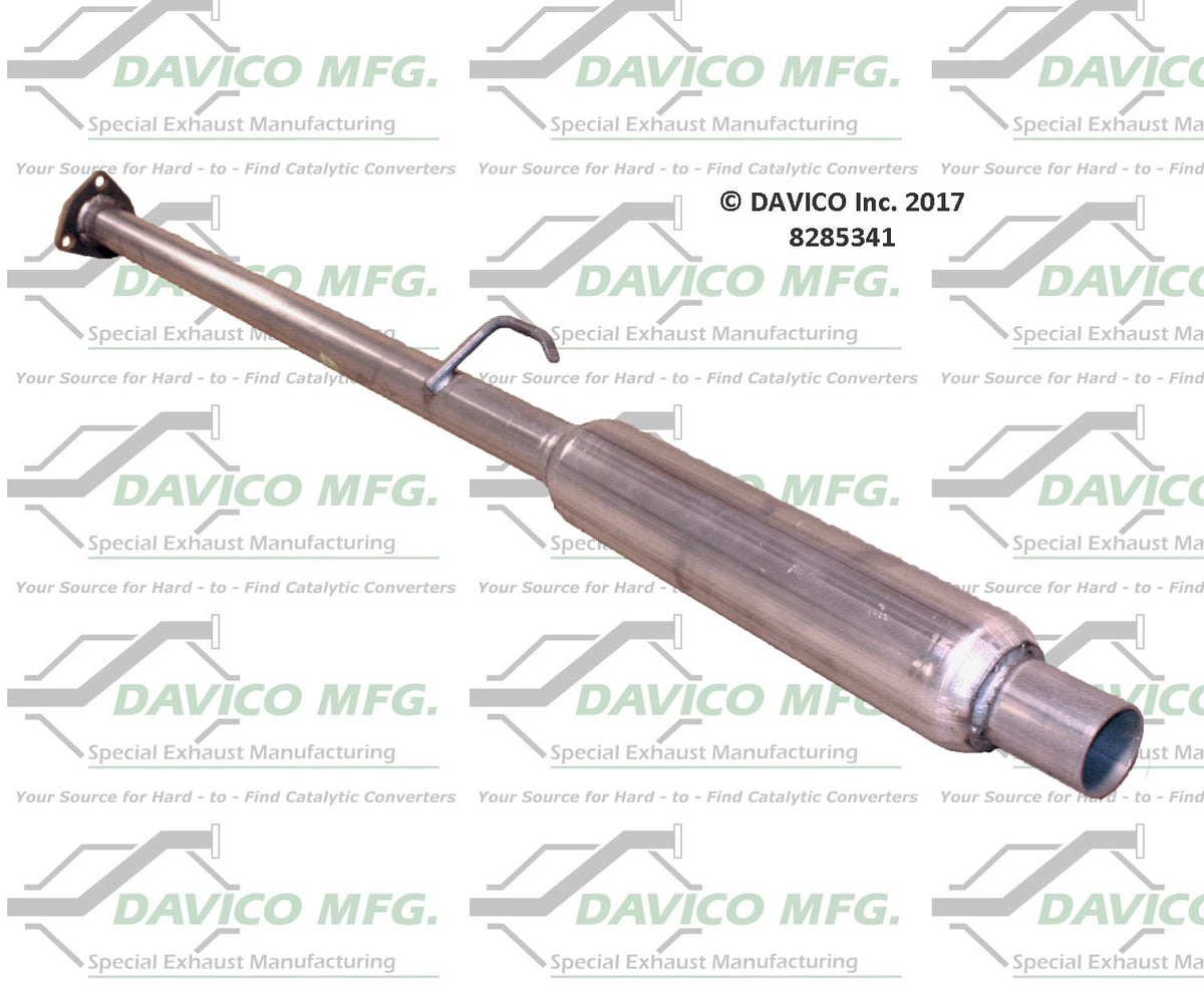 Davico Mfg Prebent exhaust 8285341