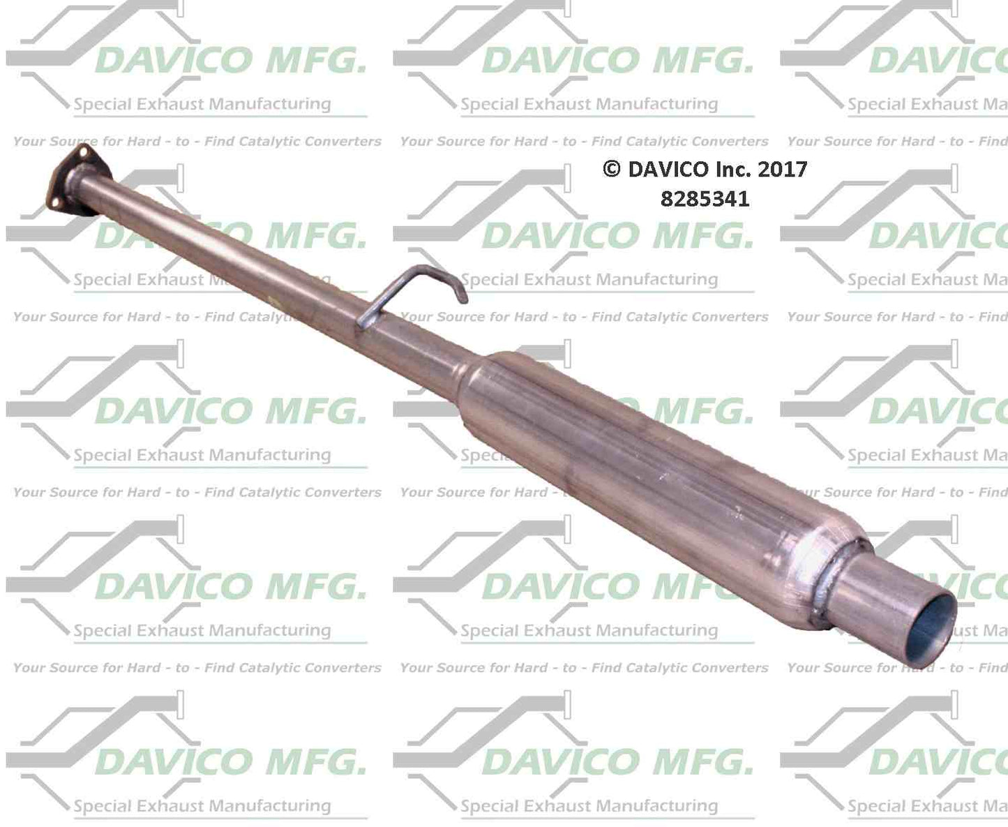 Davico Mfg Prebent exhaust 8285341