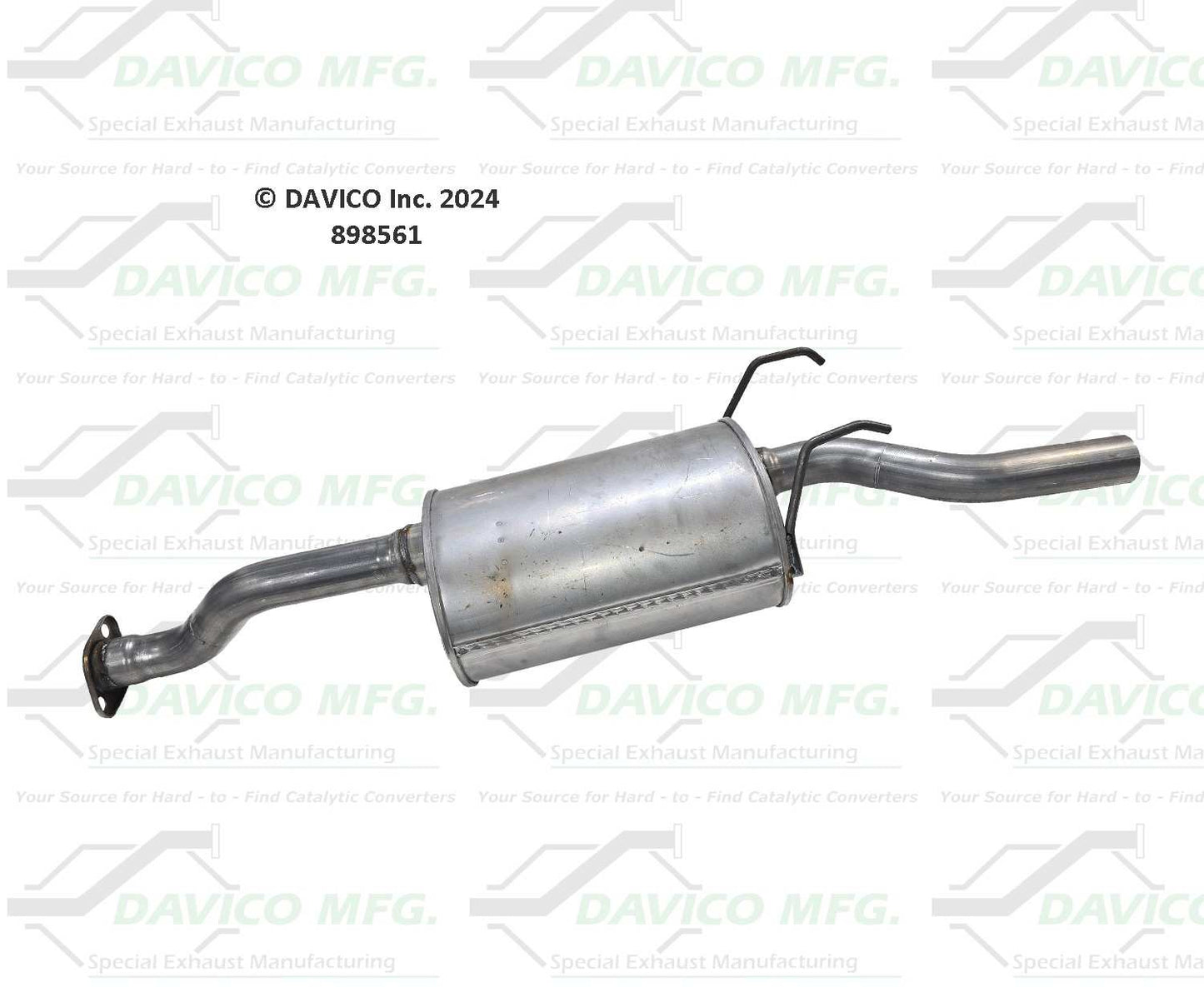 Davico Mfg Direct fit Muffler 898561