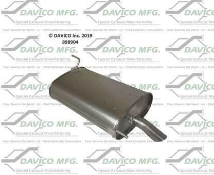 Davico Mfg Direct fit Muffler 898904