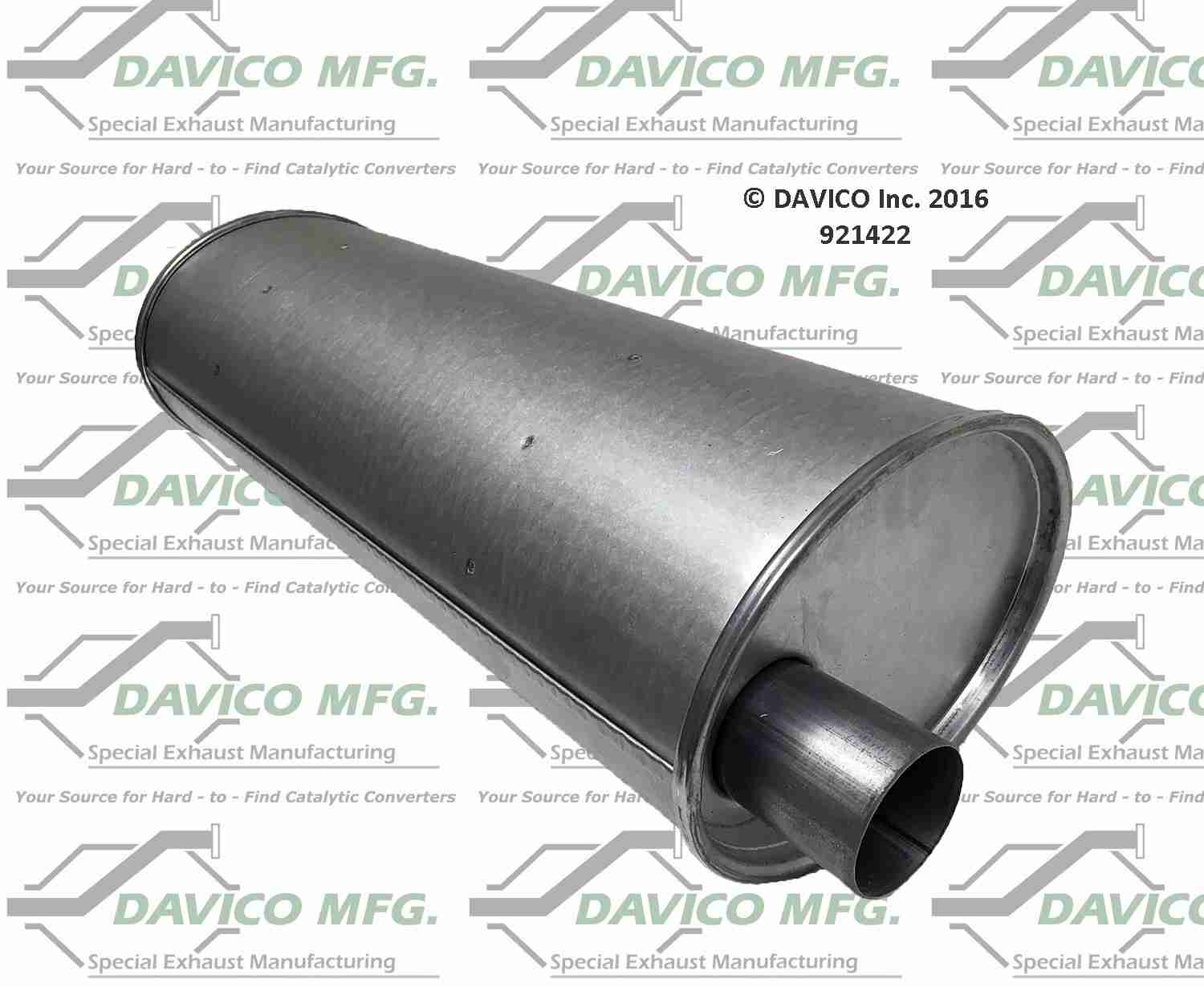 Davico Mfg Direct fit Muffler 921422
