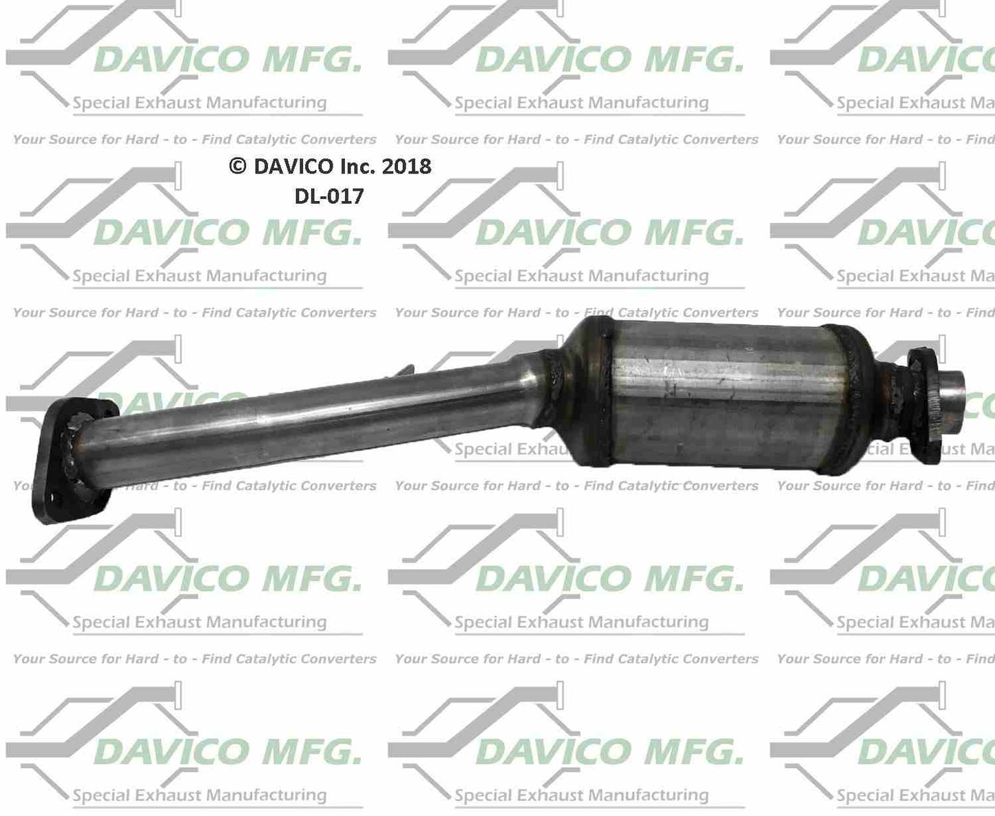 Davico Mfg Exact-Fit Catalytic Converter DL-017