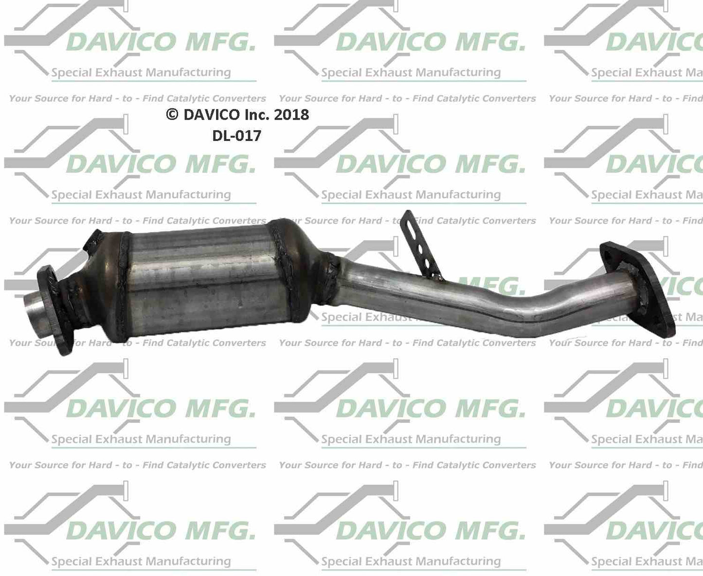 Davico Mfg Exact-Fit Catalytic Converter DL-017