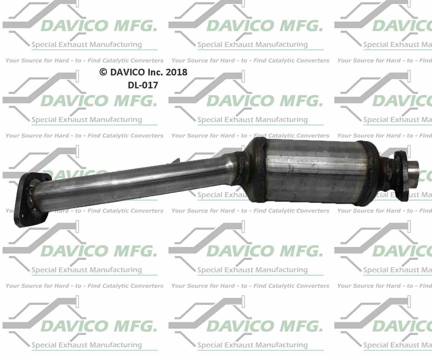 Davico Mfg Exact-Fit Catalytic Converter DL-017