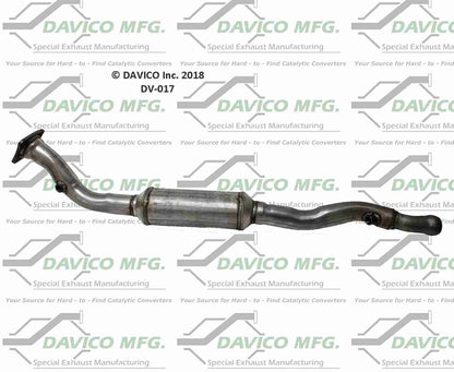Davico Mfg Exact-Fit Catalytic Converter DV-017