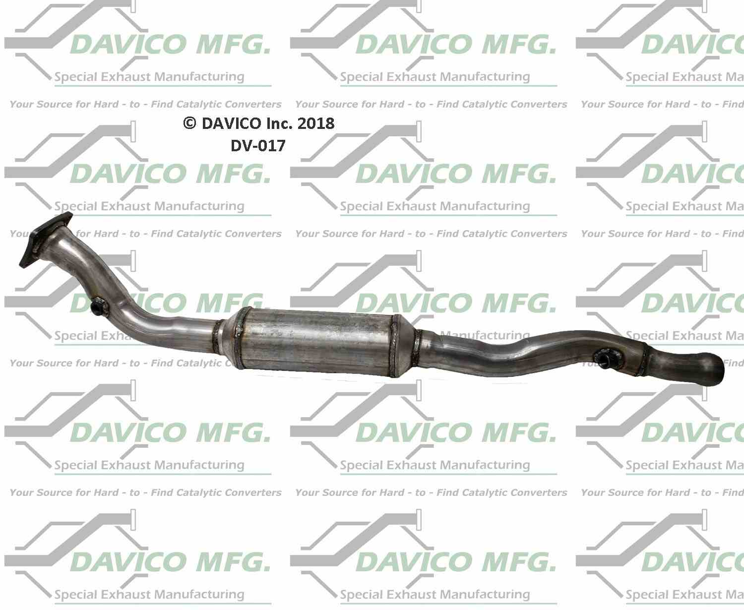 Davico Mfg Catalytic Converter DV-017