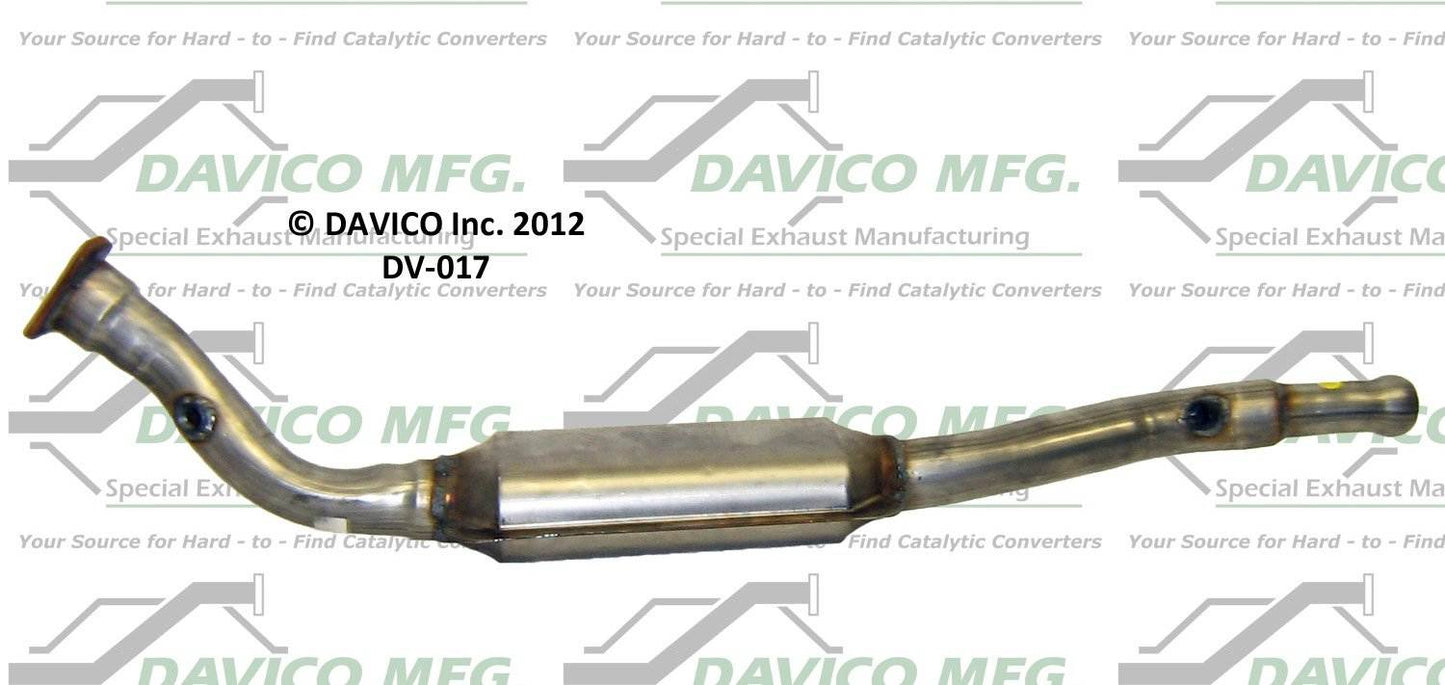 Davico Mfg Exact-Fit Catalytic Converter DV-017