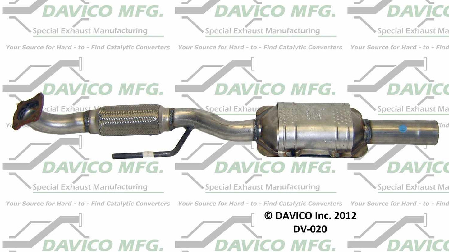 Davico Mfg Exact-Fit Catalytic Converter DV-020