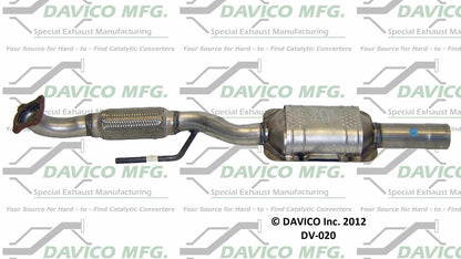 Davico Mfg Exact-Fit Catalytic Converter DV-020