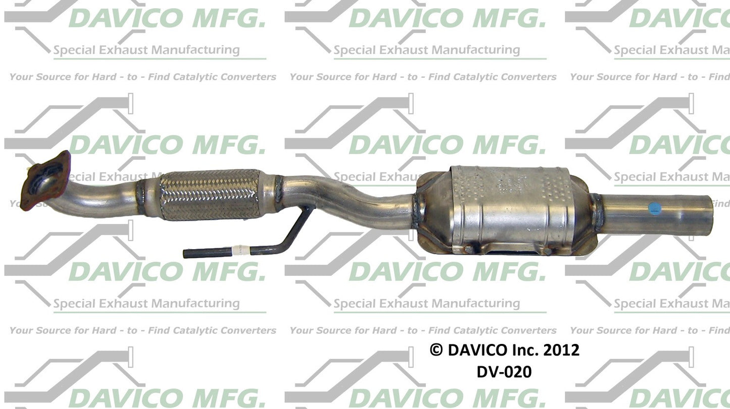 Davico Mfg Exact-Fit Catalytic Converter DV-020