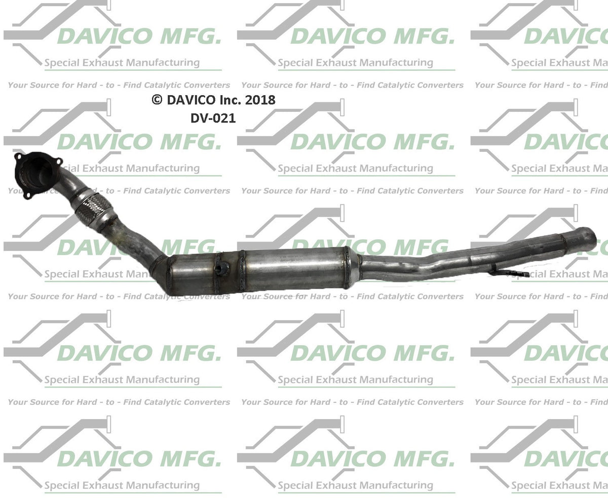 Davico Mfg Exact-Fit Catalytic Converter DV-021