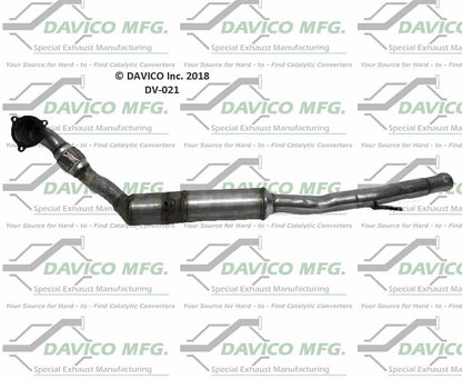 Davico Mfg Exact-Fit Catalytic Converter DV-021