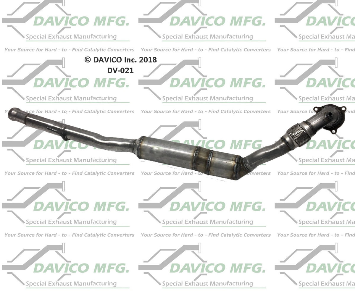 Davico Mfg Exact-Fit Catalytic Converter DV-021