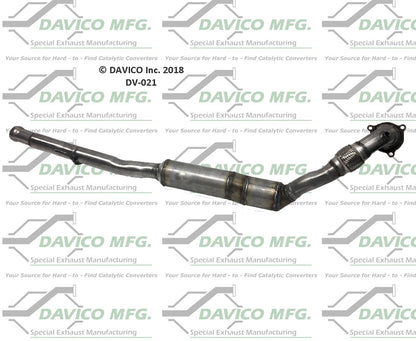 Davico Mfg Exact-Fit Catalytic Converter DV-021