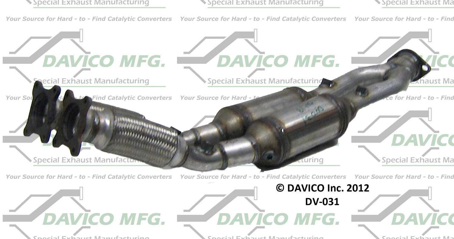Davico Mfg Exact-Fit Catalytic Converter DV-031