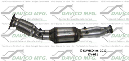 Davico Mfg Exact-Fit Catalytic Converter DV-031