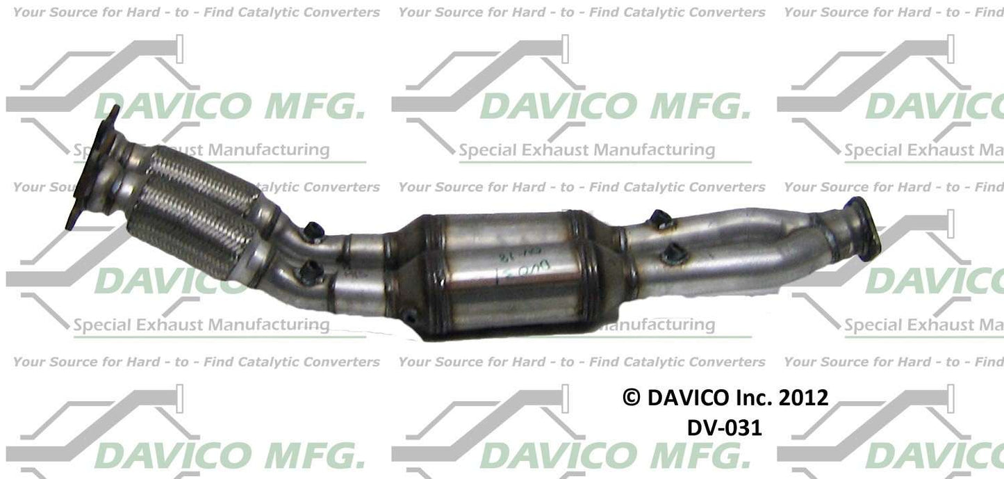 Davico Mfg Exact-Fit Catalytic Converter DV-031